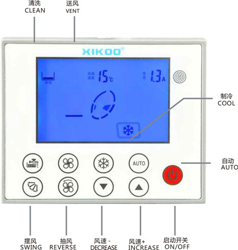 星科環(huán)保空調冷風機XK-18SYA-功能介紹